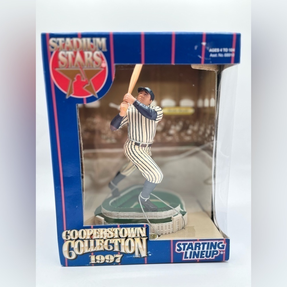 NIB Kenner Cooperstown Collection 1997 Babe Ruth. Minor Wear to Box.